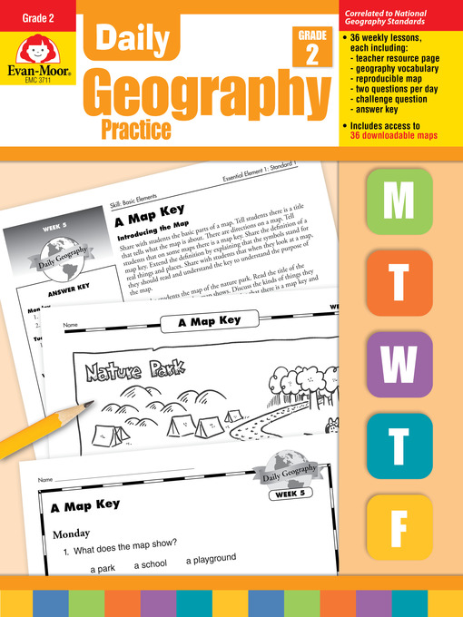 Cover image for Daily Geography Practice, Grade 2